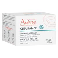 Гель-аква для жирной и проблемной кожи склонной к акне матирующий Cleanance Avene/Авен банка 50мл миниатюра фото №3