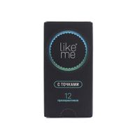 Презервативы с точками Like Me 12шт