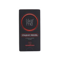 Презервативы сладкая любовь Like Me 12шт