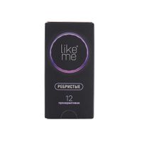 Презервативы ребристые Like Me 12шт