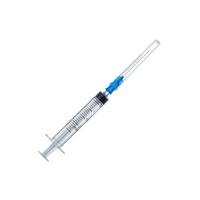 Шприц 3-х компонентный с надетой иглой 23G 0,63х32мм 2мл