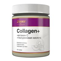 Коллаген говяжий+Витамин С+Гиалуроновая кислота вкус киви и клубники Joyer Premium порошок 200г