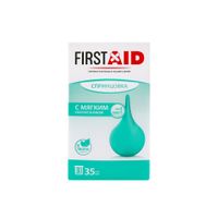 Спринцовка А1 пластизольная с мягким наконечником Виталфарм First Aid/Ферстэйд 30мл