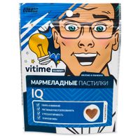 Интеллект вкус колы ViTime/ВиТайм мармеладные пастилки жевательные 5г 15шт