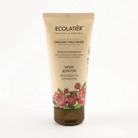 Крем для рук Молодость & Красота Серия Organic Wild Rose, Ecolatier Green 100 мл