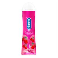 Гель-смазка с фруктовым ароматом Play Very Cherry Durex/Дюрекс фл. 50мл миниатюра