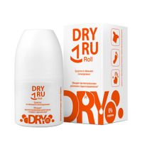 Средство от обильного потоотделения с пролонгированным действием Dry Ru/Драй Ру ролик 50мл миниатюра фото №3