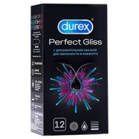 Презервативы из натурального латекса Perfect Gliss Durex/Дюрекс 12шт