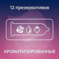 Презервативы ароматизированные Romantic Love Contex/Контекс 12шт миниатюра фото №3