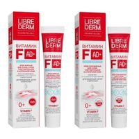 Крем жирный Librederm/Либридерм Витамин F 50мл + Крем полужирный Librederm/Либридерм Витамин F 50мл
