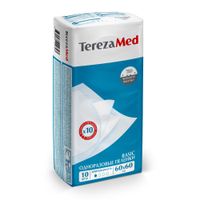 Пеленки одноразовые Basic TerezaMed 60х60см 10шт миниатюра фото №3