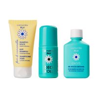 Набор для чувствительно кожи Travel Camomilla Blu: Шампунь 50мл+Гель для душа 50мл+Дезодорант 50мл