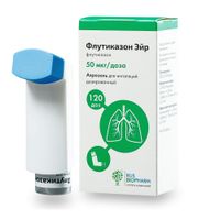 Флутиказон Эйр аэрозоль для ингаляций дозированный 50мкг/доза 120доз