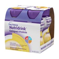 Питание лечебное диетическое высокобелковое со вкусом банана Компакт Протеин Nutridrink/Нутридринк 125мл 4шт