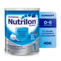 Смесь молочная детская Комфорт 1 Нутрилон/Nutrilon 400г миниатюра фото №2 Смесь молочная детская Комфорт 1 Нутрилон/Nutrilon 400г миниатюра фото №2