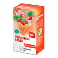 Шиповник плоды Health Здоровье пачка 100г миниатюра фото №3