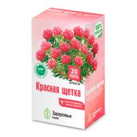 Красная щетка Health Здоровье фильтр-пакет 1,5г 20шт миниатюра фото №3