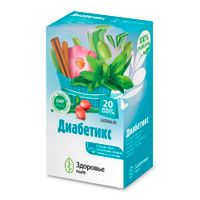 Диабетикс Health Здоровье фильтр-пакет 2г 20шт миниатюра фото №3