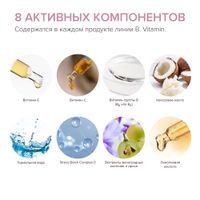 Крем-антиоксидант для сухой кожи рук восстанавливающий с комплексом витаминов 8.1.8 Beauty formula 75мл миниатюра фото №2