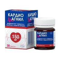 Кардиомагнил таблетки п/о плен. 150мг+30,39мг 30шт миниатюра фото №3