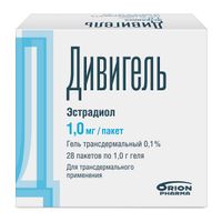 Дивигель гель для наружного применения пак. 0,1% 1г 28шт