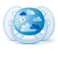 Пустышка Philips Avent серии ultra soft Космос 6-18 мес., 2шт. SCF222/22 миниатюра фото №7