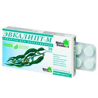 Эвкалипт-М таблетки для рассасывания 20шт миниатюра фото №5