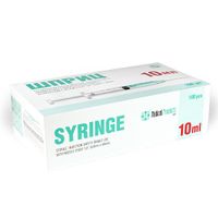Шприц 3-х компонентный с иглой 21G SF Medical/СФ Медикал 0,8х40мм 10мл 100шт миниатюра фото №3