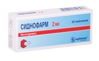 Сиднофарм таблетки 2мг 30шт