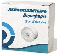 Лейкопластырь на тканевой основе Верофарм 2х500см