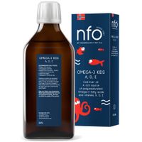 Омега-3 Жир печени трески А,Д,Е для детей с 3 лет и взрослых NFO/Норвегиан фиш оил фл. 250мл миниатюра фото №2