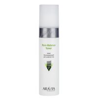 Тоник для сужения пор для жирной и проблемной кожи балансирующий Pore-balance Aravia Professional 250мл