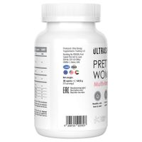 Прити Вумен мультивитамин UltraSupps/Ультрасаппс таблетки 1650мг 30шт миниатюра фото №2