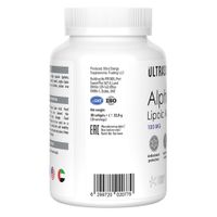 Альфа-липоевая кислота UltraSupps/Ультрасаппс капсулы 30шт миниатюра фото №3