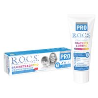 Паста зубная для детей и подростков Brackets & Ortho Pro R.O.C.S./РОКС 74г миниатюра фото №2