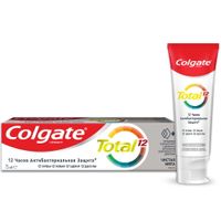 Паста зубная чистая мята Total 12 Colgate/Колгейт 75мл