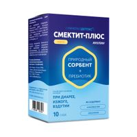 Смектит-Плюс инулин вкус ванили МинералДетокс пак. 4,24г 10шт миниатюра фото №2