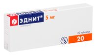 Эднит таблетки 5мг 20шт