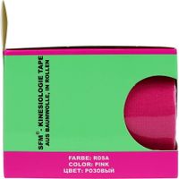 Тейп кинезиологический на хлопковой основе в рулоне розовый SFM-Plaster 10х500см миниатюра фото №8