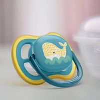 Cоска-пустышка силиконовая ортодонтическая с футляром 18+ мес. Ultra Air Philips Avent 2шт (SCF349/24) миниатюра фото №5