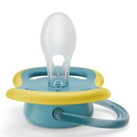 Cоска-пустышка силиконовая ортодонтическая с футляром 18+ мес. Ultra Air Philips Avent 2шт (SCF349/24) миниатюра фото №3