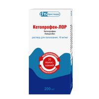 Кетопрофен-Лор с мерным стаканчиком раствор для полоскания 16мг/мл 200мл