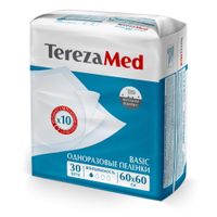 Пеленки одноразовые Basic TerezaMed 60х60см 30шт
