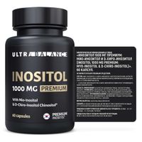Инозитол 1000мг Mio-Inositol & D-Chiro-Inositol Premium UltraBalance/УльтраБаланс капсулы 550мг 60шт миниатюра фото №3