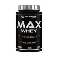 Сывороточный протеин вкус соленой карамели Max Whey Galvanize 900г