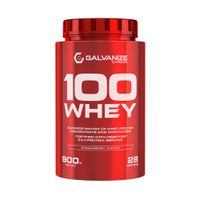 Протеин сывороточный вкус клубники С100 Whey Galvanize 900г