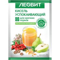 Кисель успокаивающий Леовит пак. 20г 5шт миниатюра фото №2
