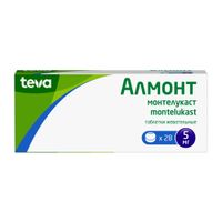 Алмонт таблетки жевательные 5мг 28шт миниатюра фото №2