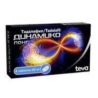 Динамико Лонг таблетки п/о плен. 20мг 4шт миниатюра фото №3