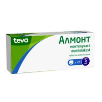 Алмонт таблетки жевательные 5мг 28шт миниатюра фото №3